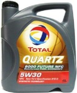 Масло моторное синтетическое Total 183450 QUARTZ 9000 FUTURE NFC 5W-30, 4л