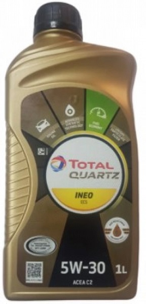 Масло моторное синтетическое Total 213768 QUARTZ INEO ECS 5W-30, 1л