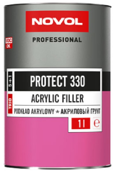 Грунт акриловый Novol 37311 Protect 330 Trio,серый