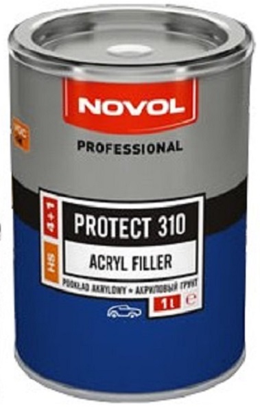 Грунт акриловый Novol 37141 Protect 310 HS,черный