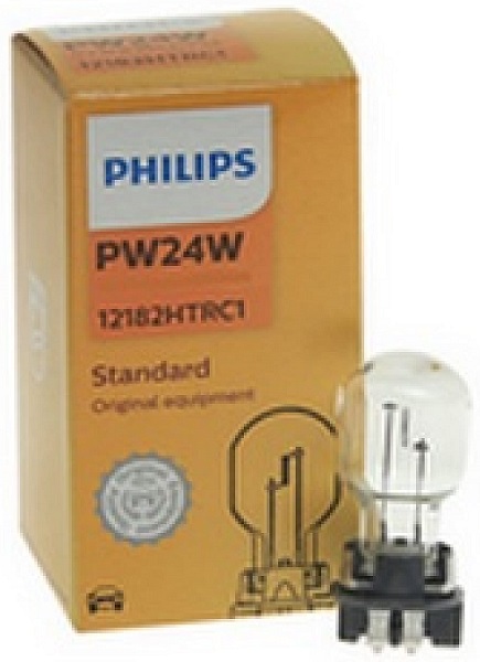 Лампа накаливания Philips 12182HTRC1 PW24W, 12В, 24Вт