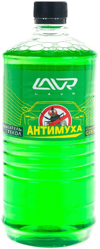 Омыватель стекол Lavr LN1222 концентрат Анти Муха Green