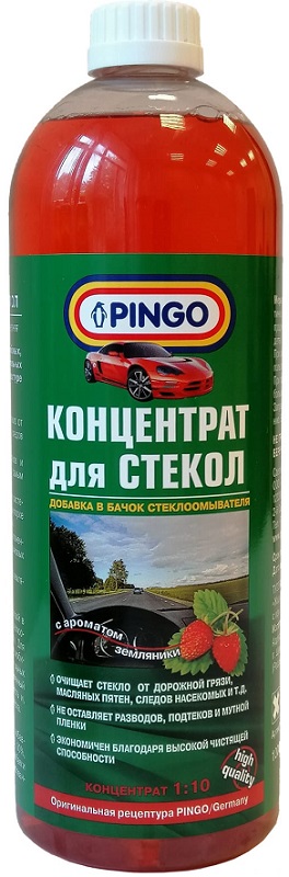 Моющий концентрат для стеклоочистителей Pingo 85030-1 с запахом Земляника