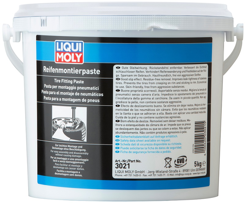 Монтажная паста для колес Reifen-Montierpaste Liqui Moly 3021, 5л