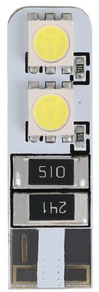 Лампа светодиодная Маяк 12T10/CAN02/2BL CANBUS LED W5W 12В, 2шт