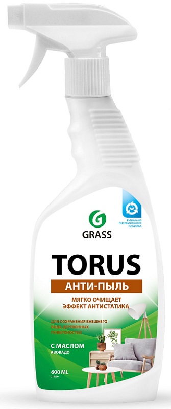 Очиститель-полироль для мебели Grass 219600 Torus, 600мл