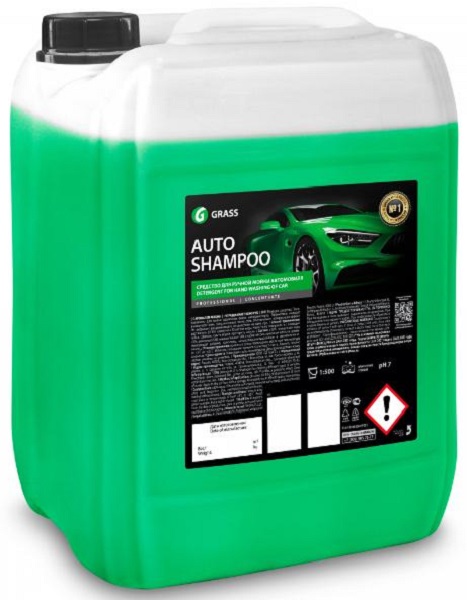 Автошампунь Auto Shampoo Grass 111103, 20л