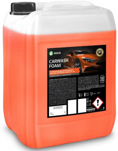 Шампунь для ручной мойки автомобиля Carwash Foam Grass 710120, 20кг