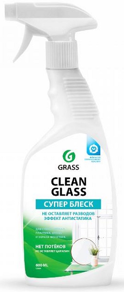 Очиститель стекол бытовой Clean glass Grass 130600, 600мл