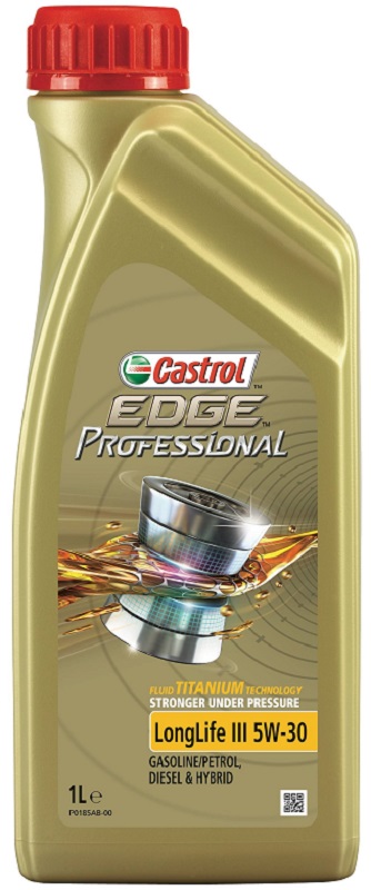 Масло моторное синтетическое Castrol 15D15B EDGE Professional LL III Titanium FST 5W-30, 1л