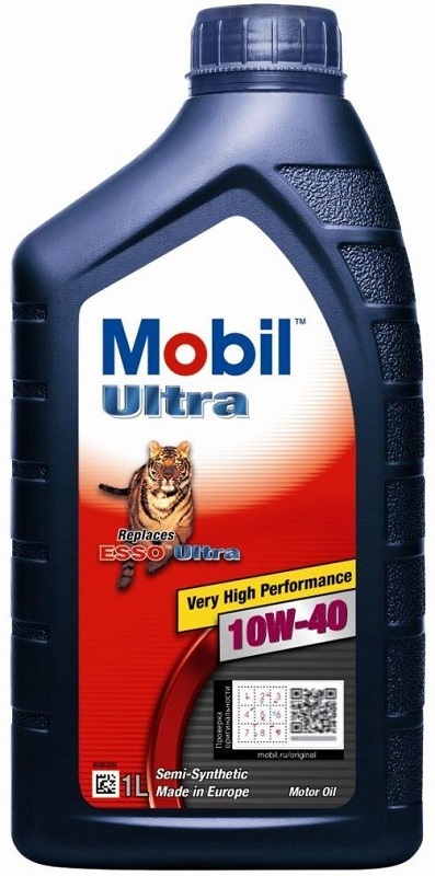 Масло моторное полусинтетическое Mobil 152625 ULTRA 10W-40, 1л