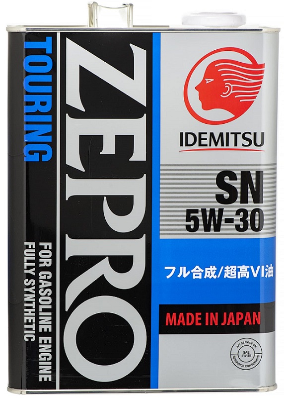 Масло моторное синтетическое Idemitsu 4251-004 Zepro Touring 5W-30, 4л
