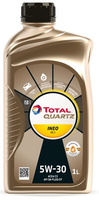 Масло моторное синтетическое Total 213769 QUARTZ INEO MC3 5W-30, 1л