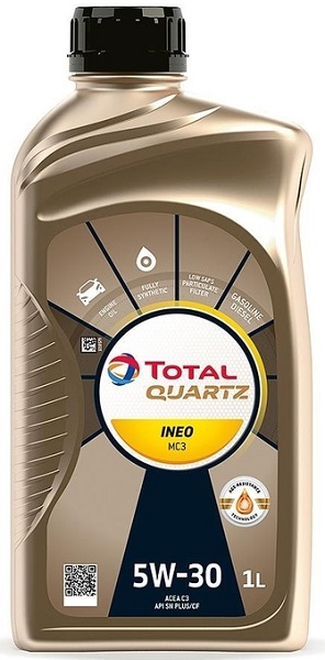 Масло моторное синтетическое Total 11180301 QUARTZ INEO MC3 5W-30, 1л