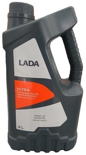 Масло моторное синтетическое Lada 88888-R054004-00 5W-40, 4л