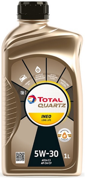 Масло моторное синтетическое Total 213818 QUARTZ INEO LONG LIFE 5W-30, 1л