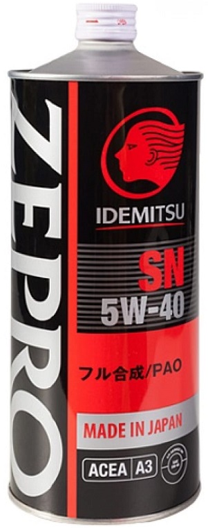 Масло моторное синтетическое Idemitsu 3585-001 Zepro Racing 5W-40, 1л