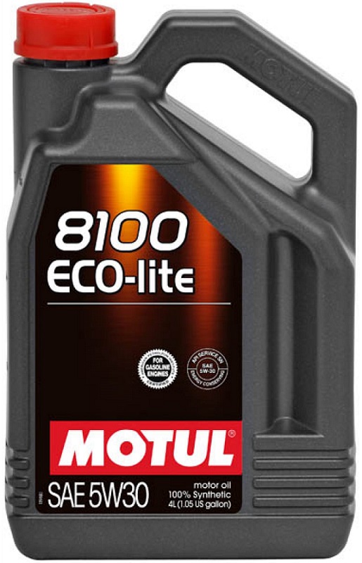 Масло моторное синтетическое Motul 108213 8100 Eco-lite 5W-30, 4л