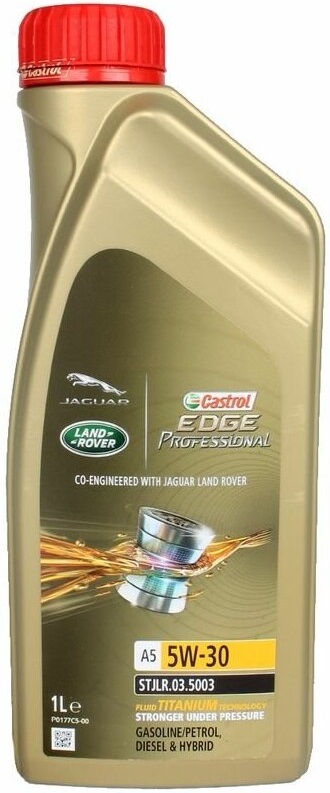 Масло моторное синтетическое Castrol 156F9D EDGE Professional A5 Land Rover Titanium FST 5W-30, 1л