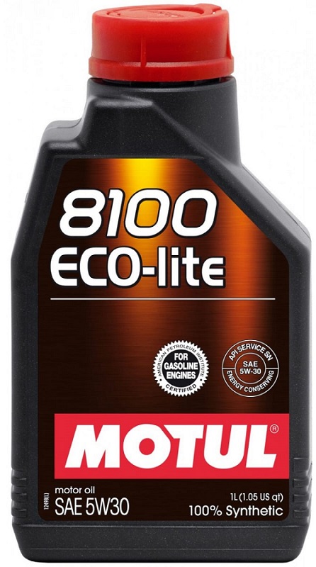 Масло моторное синтетическое Motul 108212 8100 Eco-lite 5W-30, 1л