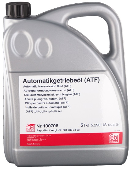 Масло трансмиссионное Febi 100706 Automatikgetriebeol ATF, 5л