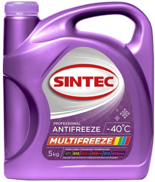 Антифриз Sintec 800534 Multi freeze,5кг