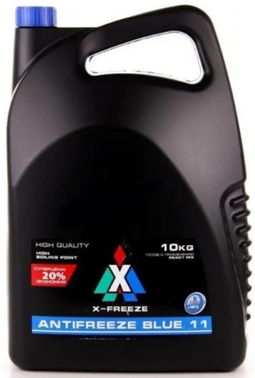 Антифриз X-Freeze 430206067 X-Freeze, синий, 10л