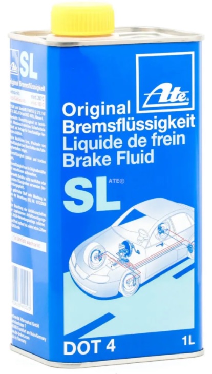 Жидкость тормозная Ate 03.9901-5832.2 Dot 4 Brake Fluid SL, 1л