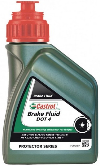 Жидкость тормозная Castrol 4666300062 dot 4, BRAKE FLUID, 0.5л