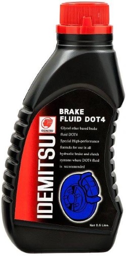 Жидкость тормозная Idemitsu 30485005-812 dot 4, BRAKE FLUID, 0.5л