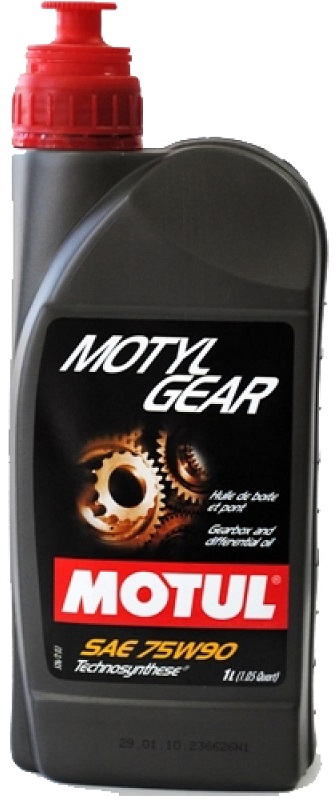 Масло трансмиссионное полусинтетическое Motul 109055 MOTYLGEAR 75W-90, 1л