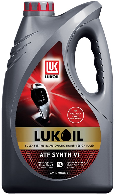 Масло трансмиссионное синтетическое Lukoil 3041364 ATF SYNTH VI, 1л