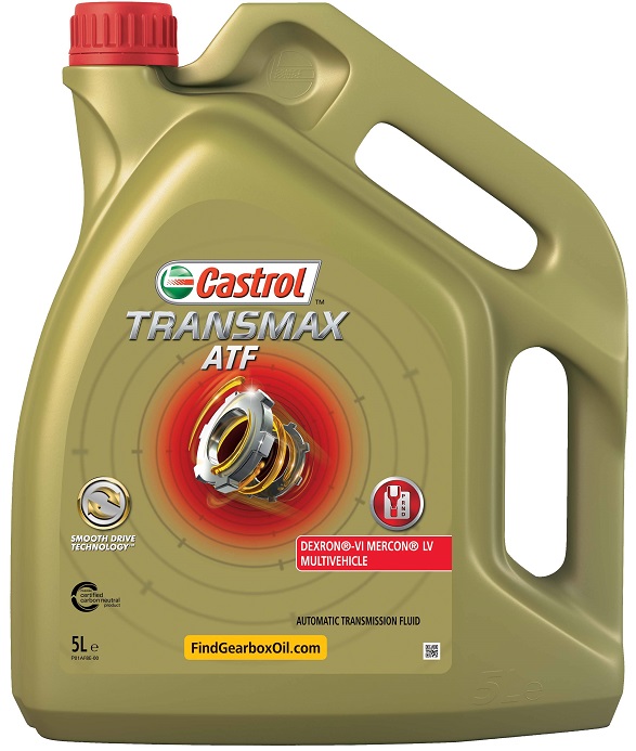 Масло трансмиссионное Castrol 15D978 Transmax DEXRON VI MERCON LV, 5л