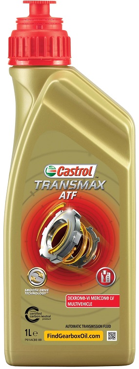 Масло трансмиссионное Castrol 15D747 Transmax DEXRON VI MERCON LV, 1л