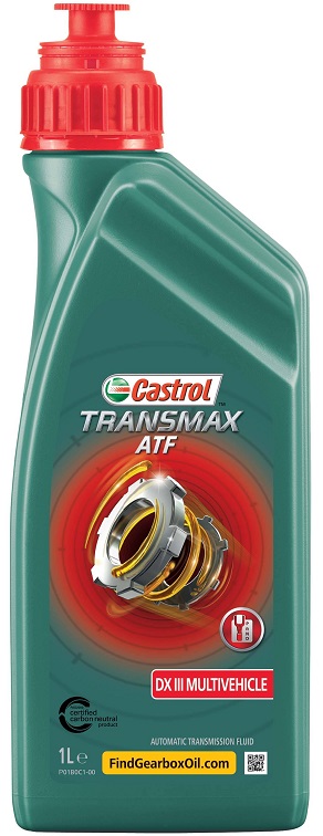 Масло трансмиссионное минеральное Castrol 4008177071782 Transmax Dex III Multivehicle, 1л