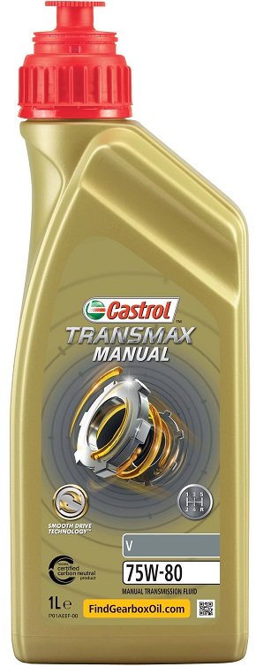 Масло трансмиссионное синтетическое Castrol 4008177071928 Syntrans V FE 75W-80, 1л