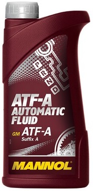 Масло трансмиссионное минеральное Mannol 4036021101118 ATF-A AUTOMATIC FLUID, 1л