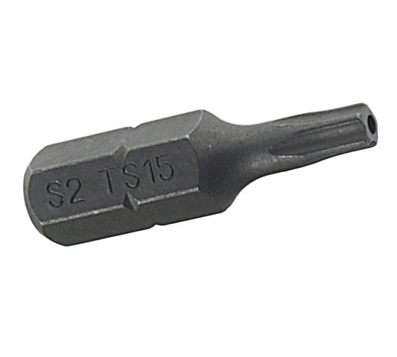 Вставка 5-гранная TORX с отверстием JTC JTC-1192515 (TS15Hх25 мм, 1/4)