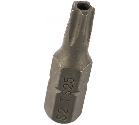 Вставка 5-гранная TORX с отверстием JTC JTC-1192525 (TS25Hх25 мм, 1/4)