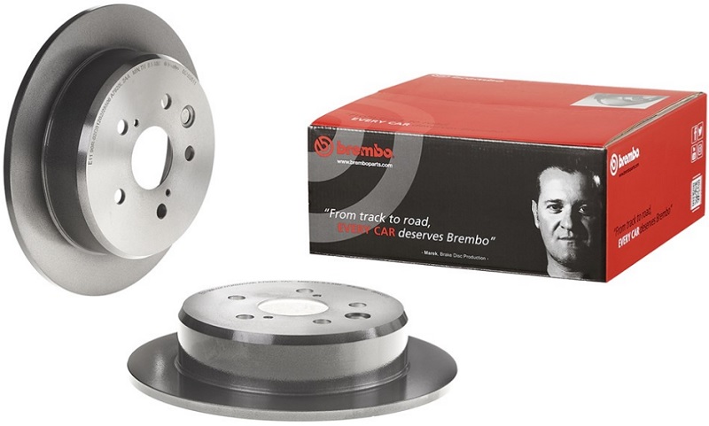 Диск тормозной задний Lexus IS II Brembo 08.A635.11, D=291 мм