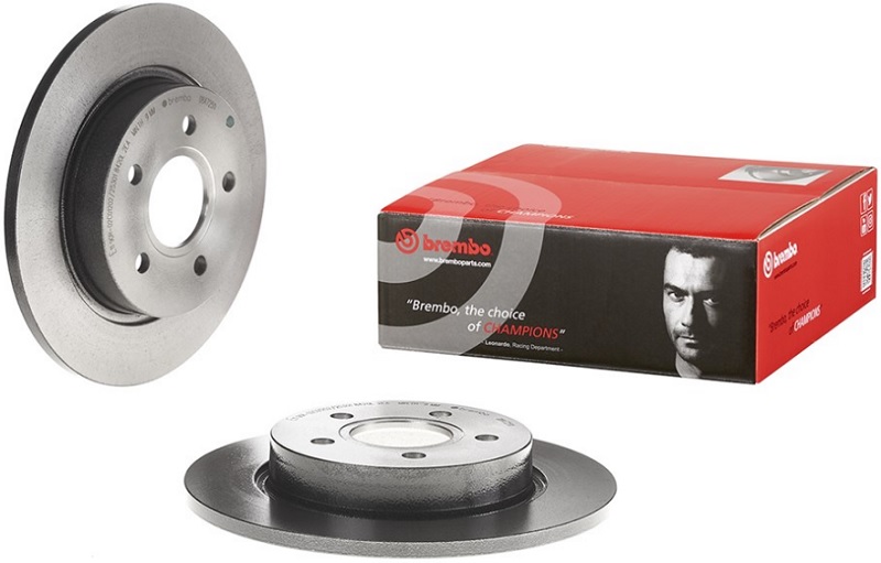 Диск тормозной задний Ford Focus III Brembo 08.A725.11, D=271 мм