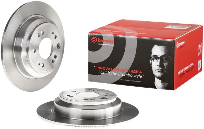 Диск тормозной задний Honda Accord IX, VIII Brembo 08.B360.10, D=305 мм