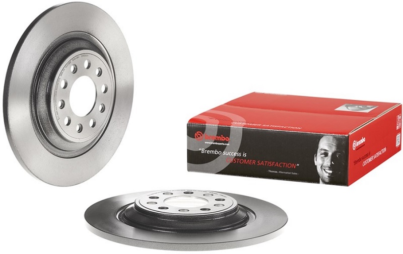 Диск тормозной задний JEEP Cherokee Brembo 08.N283.81, D=320 мм