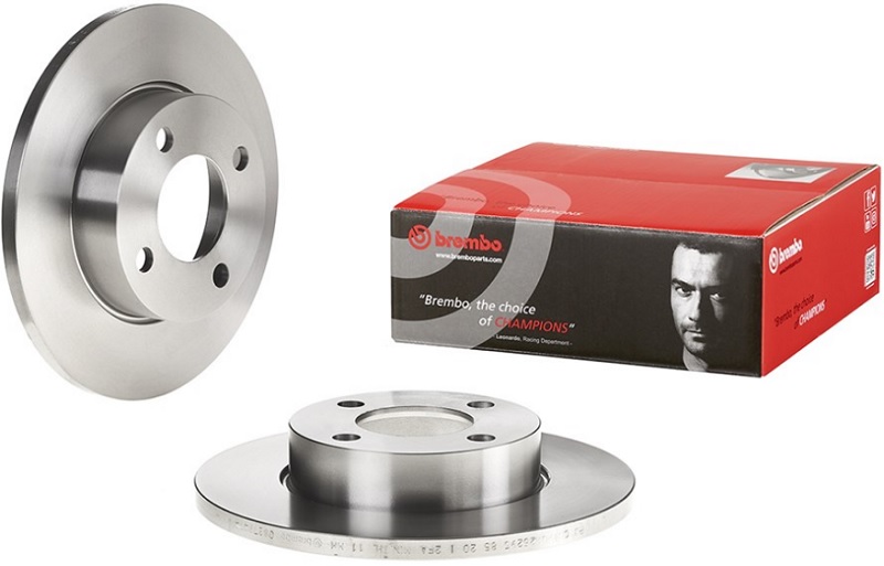 Диск тормозной передний Audi 100, 80, 90 Brembo 08.2794.14, D=256 мм