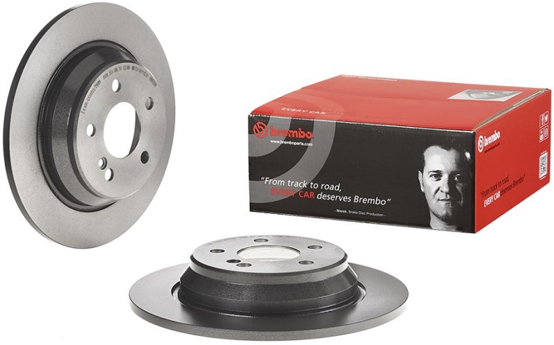 Диск тормозной задний Mercedes S-CLASS Brembo 08.9729.11, D=300 мм