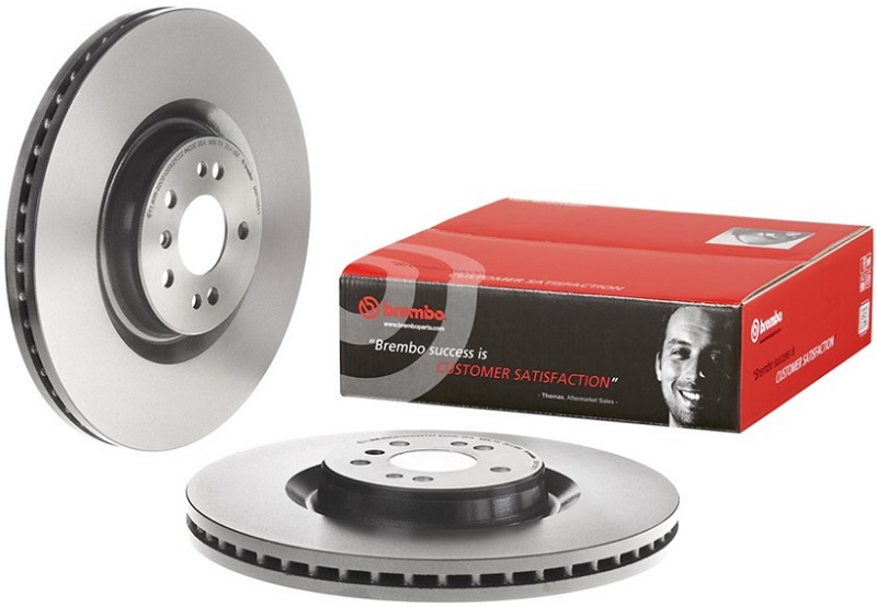 Диск тормозной передний Mercedes GL-CLASS, M-CLASS, R-CLASS Brembo 09.R105.11, D=375 мм