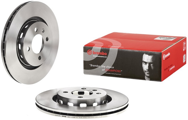 Диск тормозной передний SEAT CORDOBA, IBIZA Brembo 09.6728.10, D=280 мм