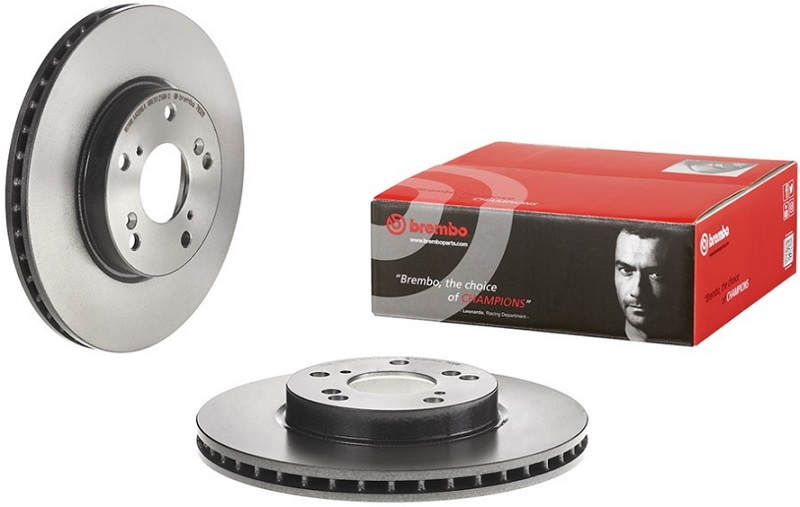 Диск тормозной передний Honda Accord VII Brembo 09.7932.11, D=282 мм