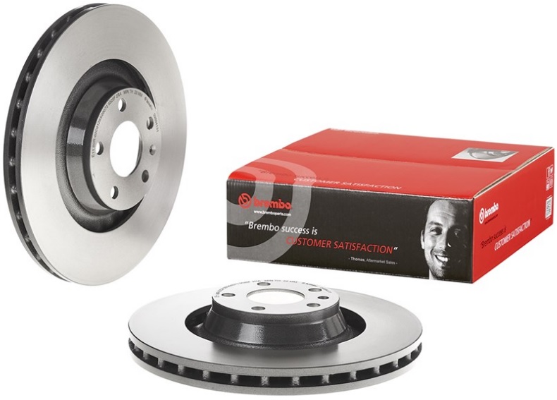 Диск тормозной передний Audi A6, A6 allroad Brembo 09.8841.31, D=347 мм