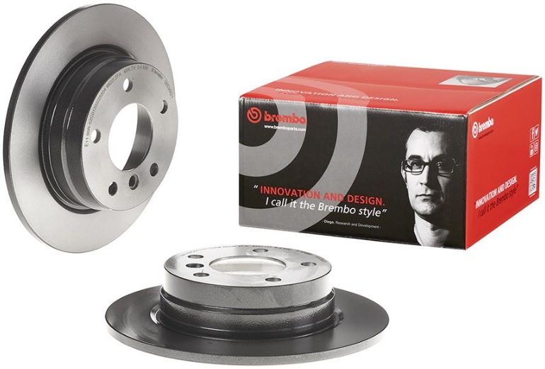 Диск тормозной задний BMW 3 Brembo 08.5366.21, D=280 мм